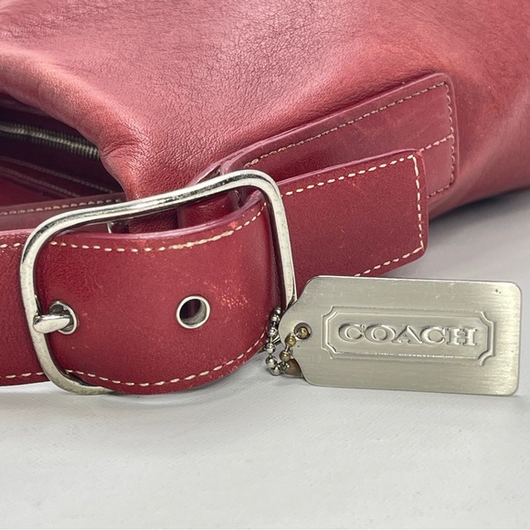 Vintage Coach! G2J—9186 Legacy Bucket Crossbody in Red ♥️ - Picture 14 of 16